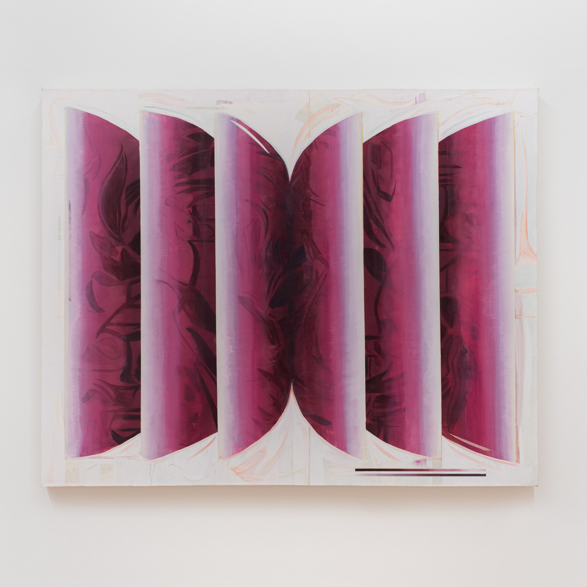 Partial Revelation, oil on canvas, 38.5x48 inches, 2025. Photo Credit: Neighboring States